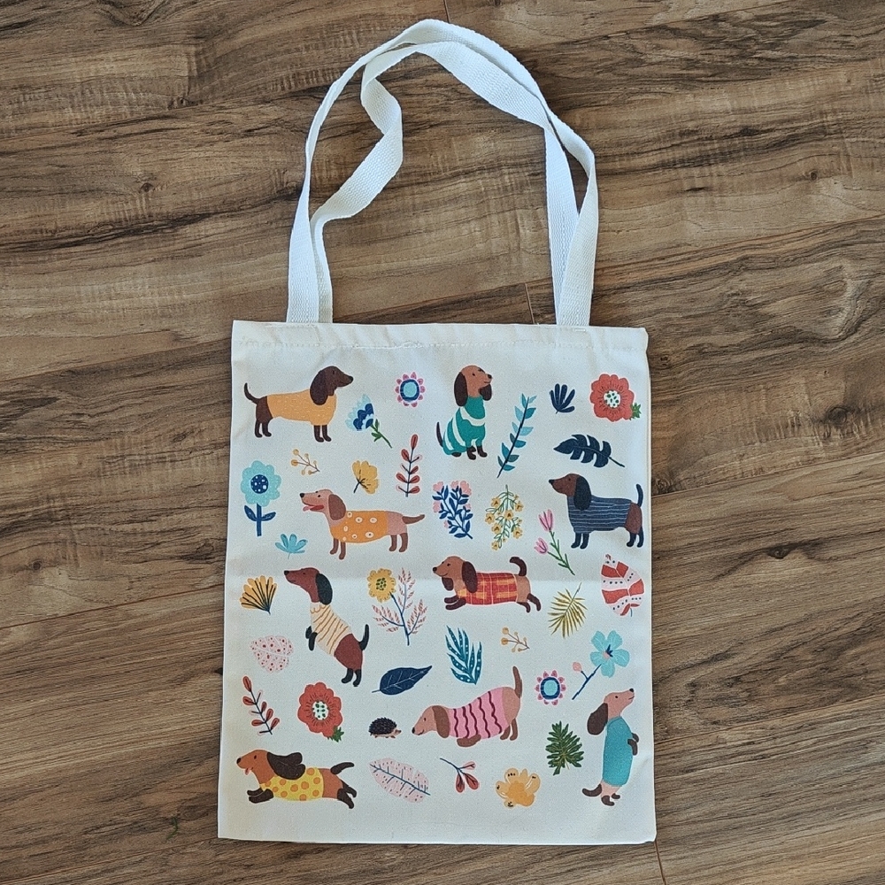 NWOT Dachshund Tote